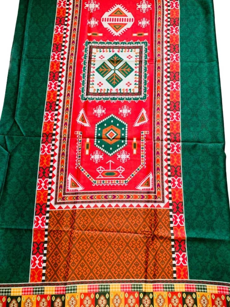 Multicolor Swiss Lawn Printed Shirt for Women – Lightweight Summer Casual Wear