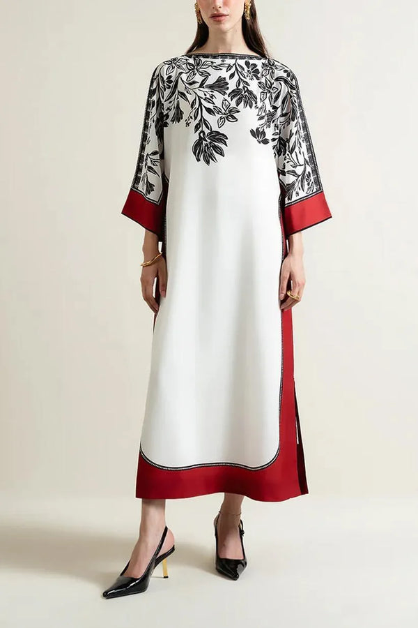 Red Printed Grip Co-Ord Set for Women | 2 Piece Stitched Outfit